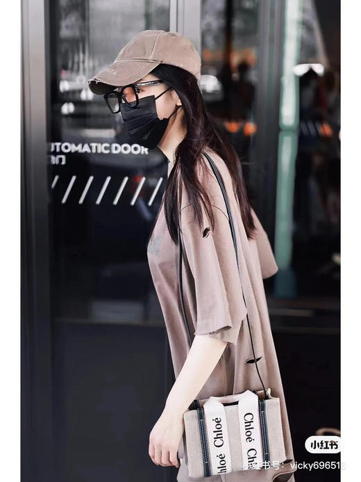 Chloe.woody mini托特-藏青 商品图2