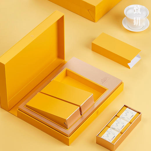 高档伴手礼一两6泡9泡装茶叶盒小精致岩茶大红袍茶叶包装礼盒空盒 商品图2