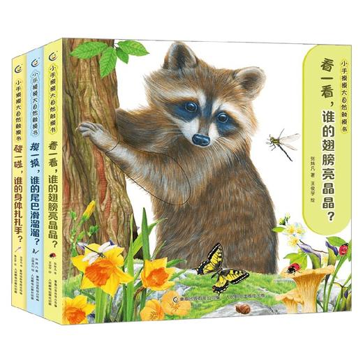 小手摸摸大自然触摸书 3册 0-3岁 张姝凡 著 玩具书 商品图0