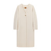 EAZYPEZY 2022AW 满月无领真丝羊毛大衣 商品缩略图4