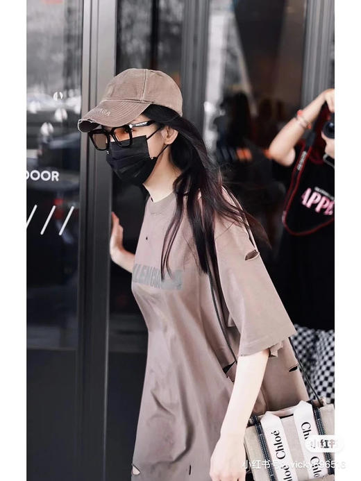 Chloe.woody mini托特-藏青 商品图5