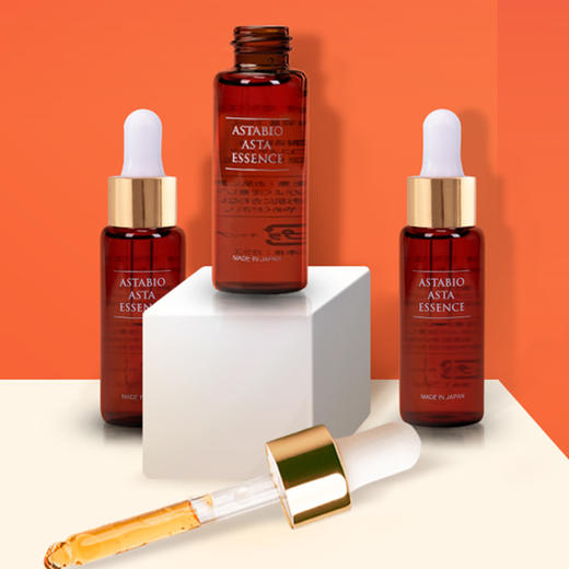 日本Astabio虾青素胶囊/精华液 稳定 修复 提亮肤色 商品图1