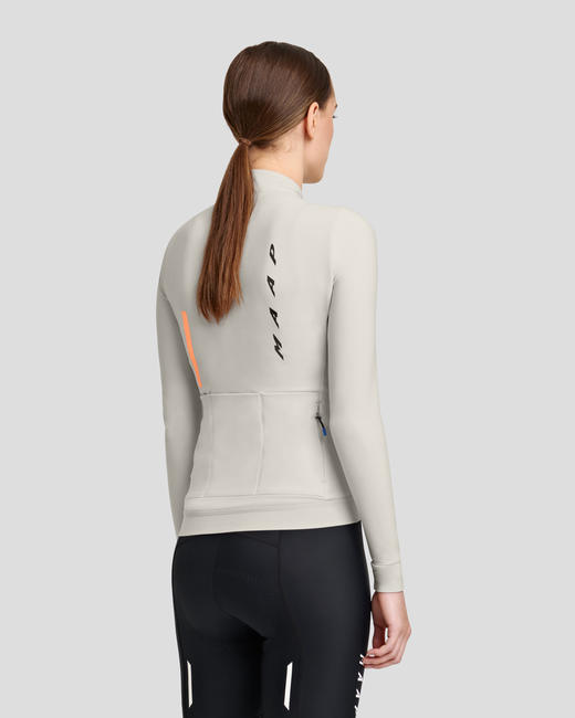 MAAP 女士 Evade Thermal LS Jersey Fog 加绒长袖骑行服 商品图2