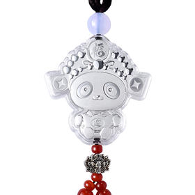 一路福星银挂饰