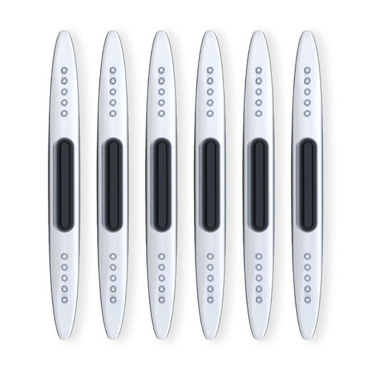 【护车黑科技】汽车车门气囊防撞条 内置减震气囊 减少90%冲击力 高回弹硅胶适应多种弧面 除静电硅胶防撞贴 门边后视镜防擦刮蹭透明贴 商品图2