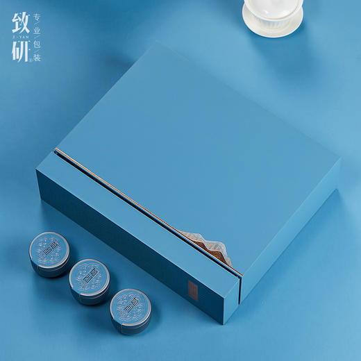 精致12泡小罐茶高端红茶礼品盒空盒通用岩茶正山小种茶叶包装礼盒 商品图3