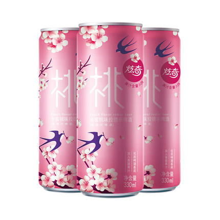 炫奇水蜜桃味拉德乐啤酒 商品图1
