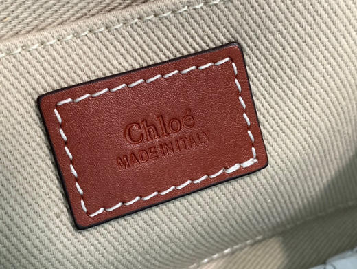 Chloe.woody mini托特-棕色 商品图7