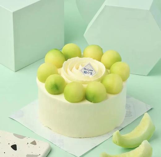 5寸【招行专享】玫珑蜜瓜蛋糕，回归上市！初夏，从吃瓜开始，清爽玫珑蜜瓜+新西兰动物奶油的完美结合！ 商品图2