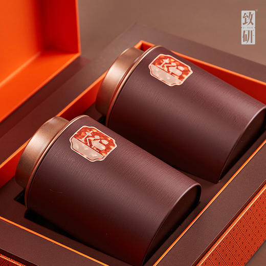 国庆高档定制红茶绿茶半斤装茶叶罐铁罐礼盒通用单枞小青柑茶叶盒空盒 商品图1