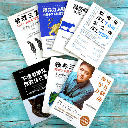 正版7册 樊登可复制的领导力+不懂带团队你就自己累胜在制度赢在执行领导力法则 企业管理心理学狼性管理类书籍畅销书排行榜 商品图3