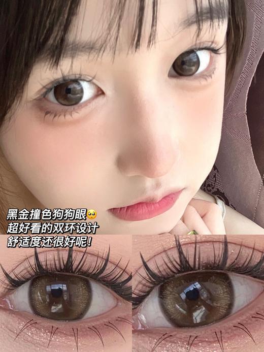 Beenana半年抛旷野荆棘 14.2mm(着色13.3mm) 0-1000度(有525/575) 韩产进口添加硅水凝胶 商品图0