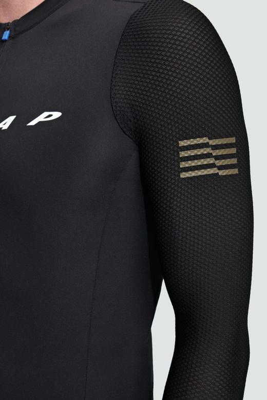 MAAP 男士 Evade Pro Base LS Jersey Black 长袖骑行服 商品图4