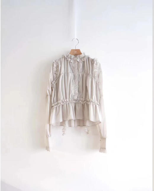 TIIT TOKYO  gather frill pullover 收束套衫 商品图1