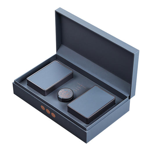 创意绿茶高档茶叶礼盒包装通用红茶龙井精致茶叶罐铁罐半斤空礼盒 商品图4