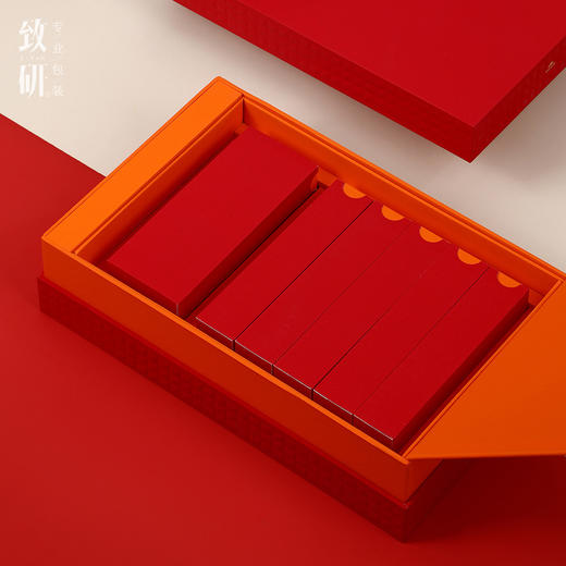 高端茶叶包装盒小精致通用岩茶白茶红茶二三两茶叶礼盒包装空盒子 商品图1