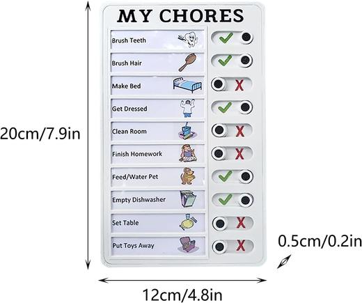 【自律打卡器：送卡纸10张】可手写/可打印 好习惯养成 商品图3