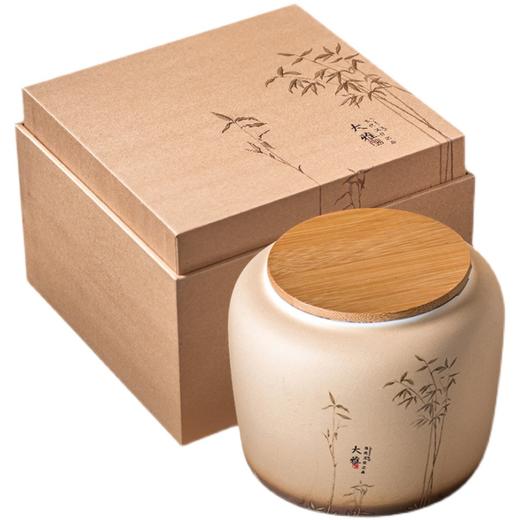 2021高档茶叶包装礼盒碧螺春绿茶陶瓷茶叶罐礼盒通用定制茶叶空盒 商品图4