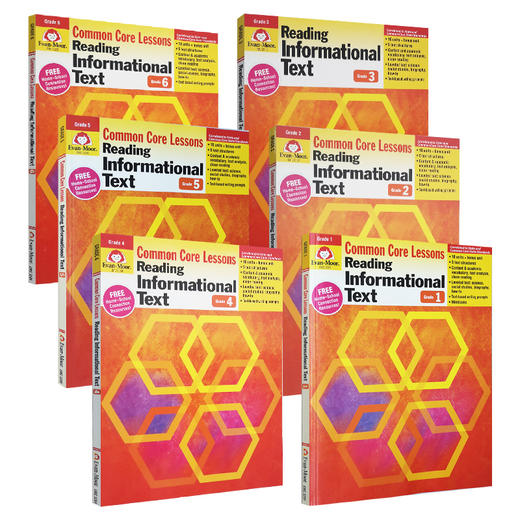 【Evan-Moor Best】 Reading Informational Text 阅读课堂系列 知识面扩展 商品图1