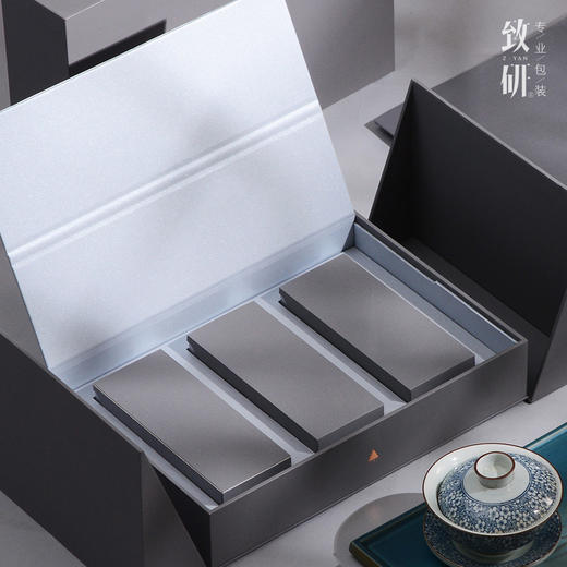 高档创意伴手礼茶叶盒空盒通用红茶岩茶大红袍一两装茶叶包装礼盒 商品图2