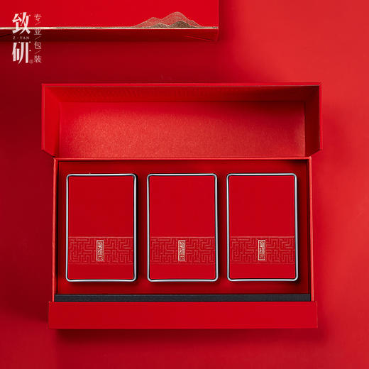 高档红茶铁观音一斤装茶叶包装盒铁盒通用岩茶金骏眉茶叶盒空礼盒 商品图2