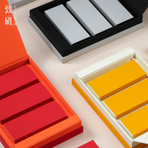 春节高端岩茶一两6泡装茶叶盒通用红茶白茶精致定制茶叶包装盒空礼盒 商品图1