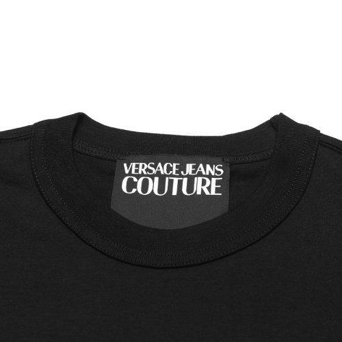 VERSACE JEANS COUTURE/VERSACE JEANS COUTURE 范思哲 男士短袖T恤棉质圆领 71GAHT02 CJ00T 商品图7