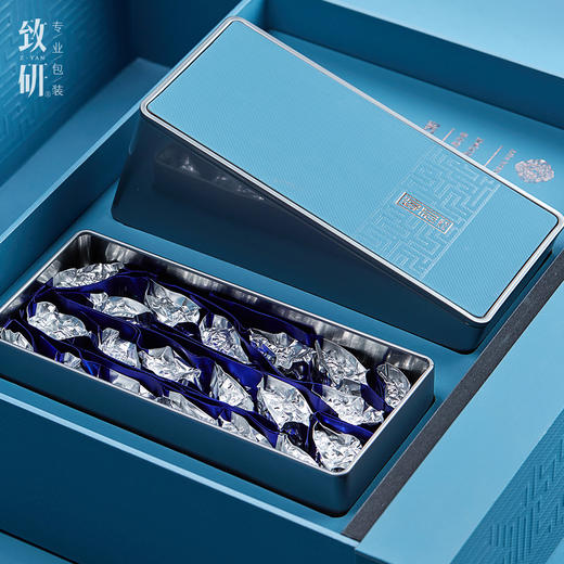 高档茶叶包装盒通用红茶铁观音半斤装茶叶盒铁盒定制绿茶精致茶盒 商品图3