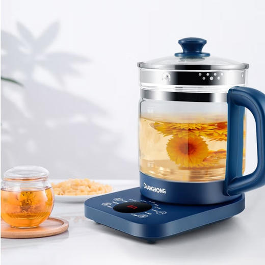 长虹多功能养生壶CYS-18D02C，智能触控，11大菜单功能，美味触手可及，分体设计，高硼硅玻璃 商品图0