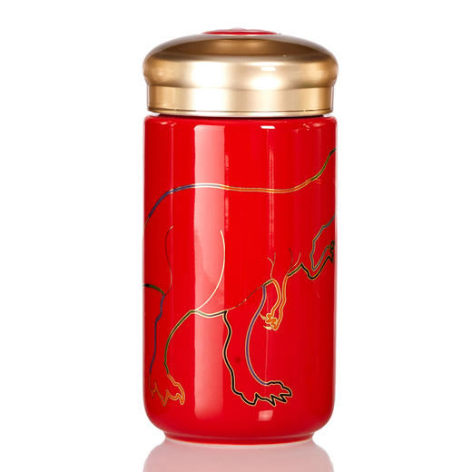 喝彩随身杯(中)恐龙贴花单层400ml 商品图6