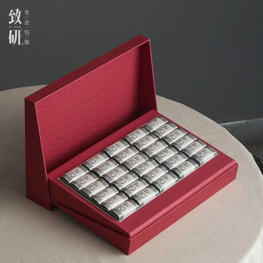 定制高档岩茶半斤摆泡茶盒通用红茶肉桂大红袍小精致茶叶盒空礼盒 商品图2