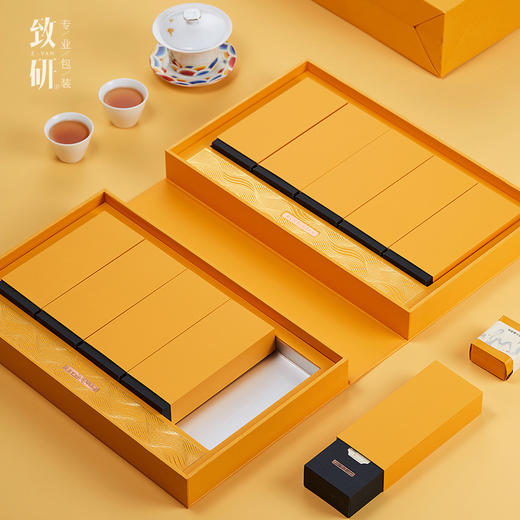 造极高端茶叶盒空盒子定制10内盒半斤装岩茶红茶通用茶叶包装礼盒 商品图1