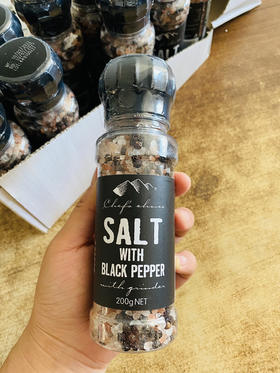名厨之选黑胡椒盐(复合调味料) 200g 澳大利亚进口