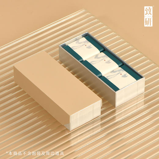 端午高端品鉴装2泡随身便携小号茶叶盒通用岩茶红茶白茶3泡茶叶包装盒 商品图2