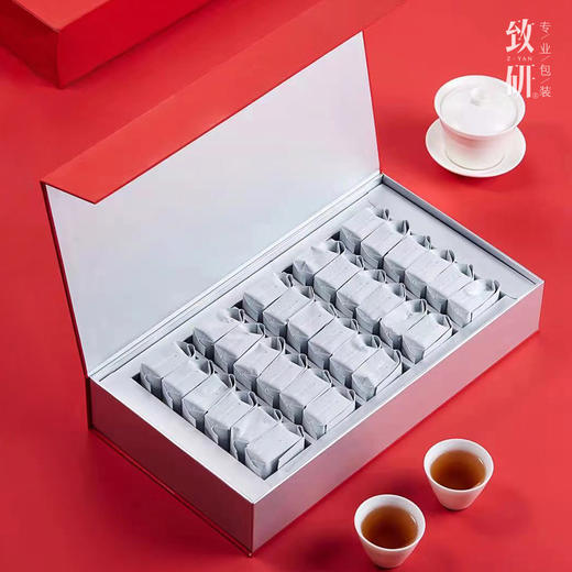 高端通用岩茶三两摆泡茶叶盒空盒子定制铁观音半斤装茶叶包装礼盒 商品图1
