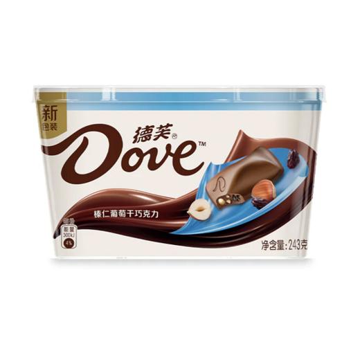 德芙榛仁葡萄干巧克力243g 商品图0