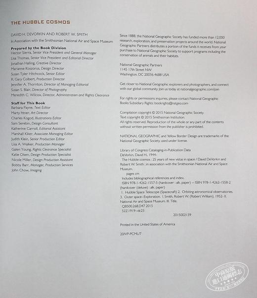 预售 【中商原版】哈勃宇宙 英文原版 The Hubble Cosmos: 25 Years of New Vistas in Space自然科学 商品图8