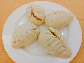 【宾馆阳光早餐  咸菜包】