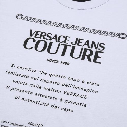 VERSACE JEANS COUTURE/VERSACE JEANS COUTURE 范思哲 男士短袖T恤棉质圆领 71GAHT02 CJ00T 商品图3