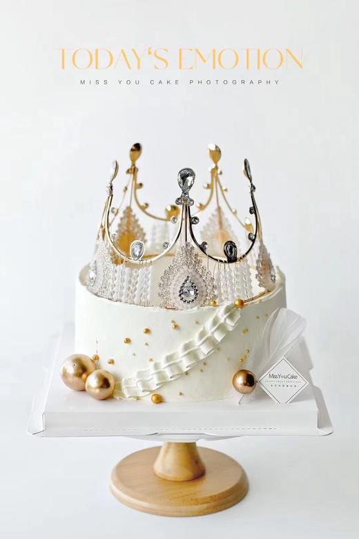 定制款裸蛋糕 - 女神皇冠 商品图0