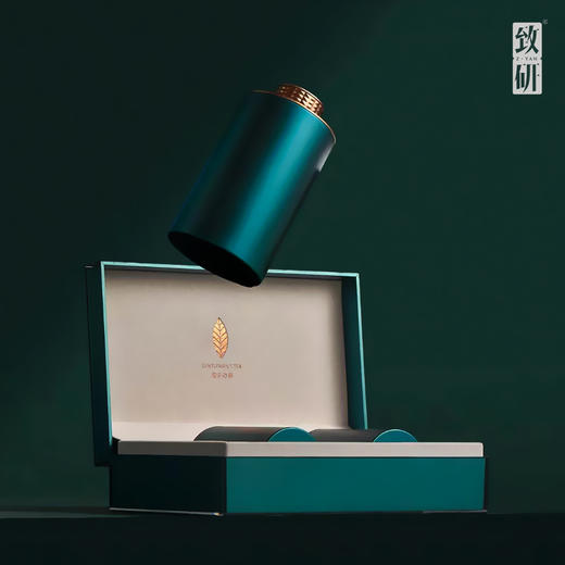 端午高端普洱红茶双罐茶叶盒空盒亚克力小精致绿茶白茶定制茶叶空礼盒 商品图2
