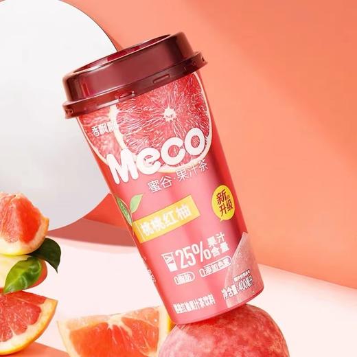 香飘飘蜜谷果汁茶桃桃红柚味400ml 商品图1