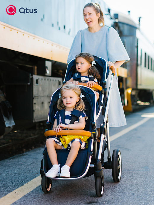 Qtus昆塔斯Q11双胞胎婴儿推车  TYJ 商品图0