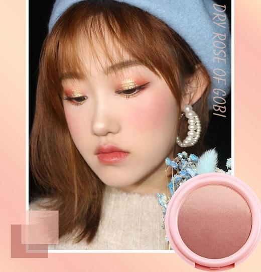 爆款彩妆NOVO甜蜜粉嫩渐变腮红裸妆自然好气色双色腮红盘胭脂美妆 商品图6