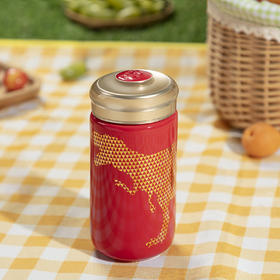 喝彩随身杯(中)恐龙贴花单层400ml