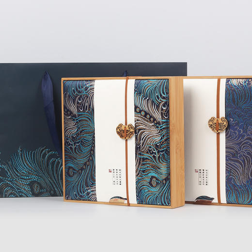 定制高档福鼎白茶通用357g普洱茶饼盒收纳盒竹制茶叶包装盒空礼盒 商品图1