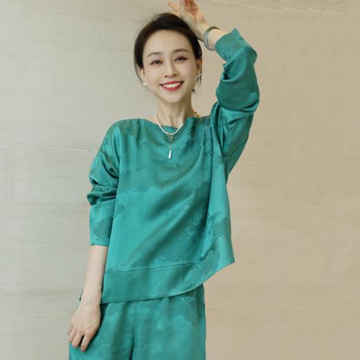 直播秒杀|盛唐牡丹 重缎香云纱女短裤（单件） .潮快闪[福利品] 商品图1