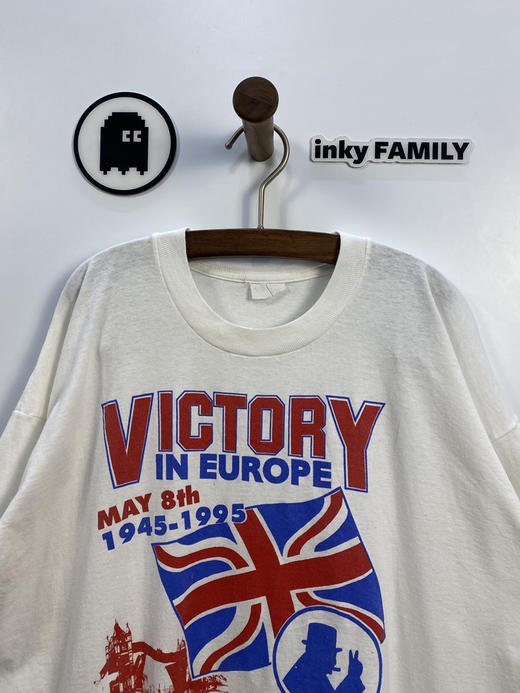 90年代 Vintage VICTORY IN EUROPE 短袖T恤 _PST(XL) 商品图0