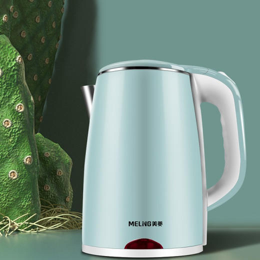 美菱 热水壶 电热烧水壶家用水壶泡茶一体开水壶 商品图0
