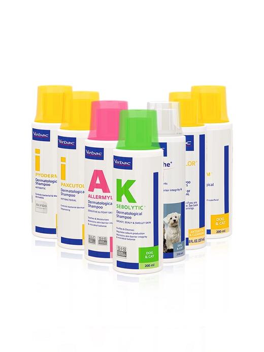 法国维克药浴派奥洁派愈妥爱乐美脂溢停爱皮舒康泰乐宠物皮肤病 商品图4
